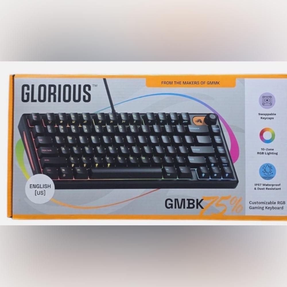 GMMK 75% RGB Gaming Keyboard - Black